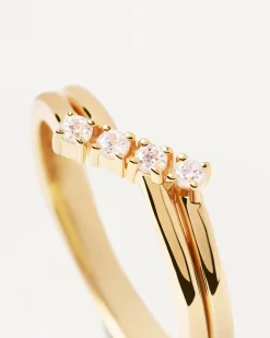 Anillos Básicos|Anillos De Oro-PDPAOLA Anillo Anna