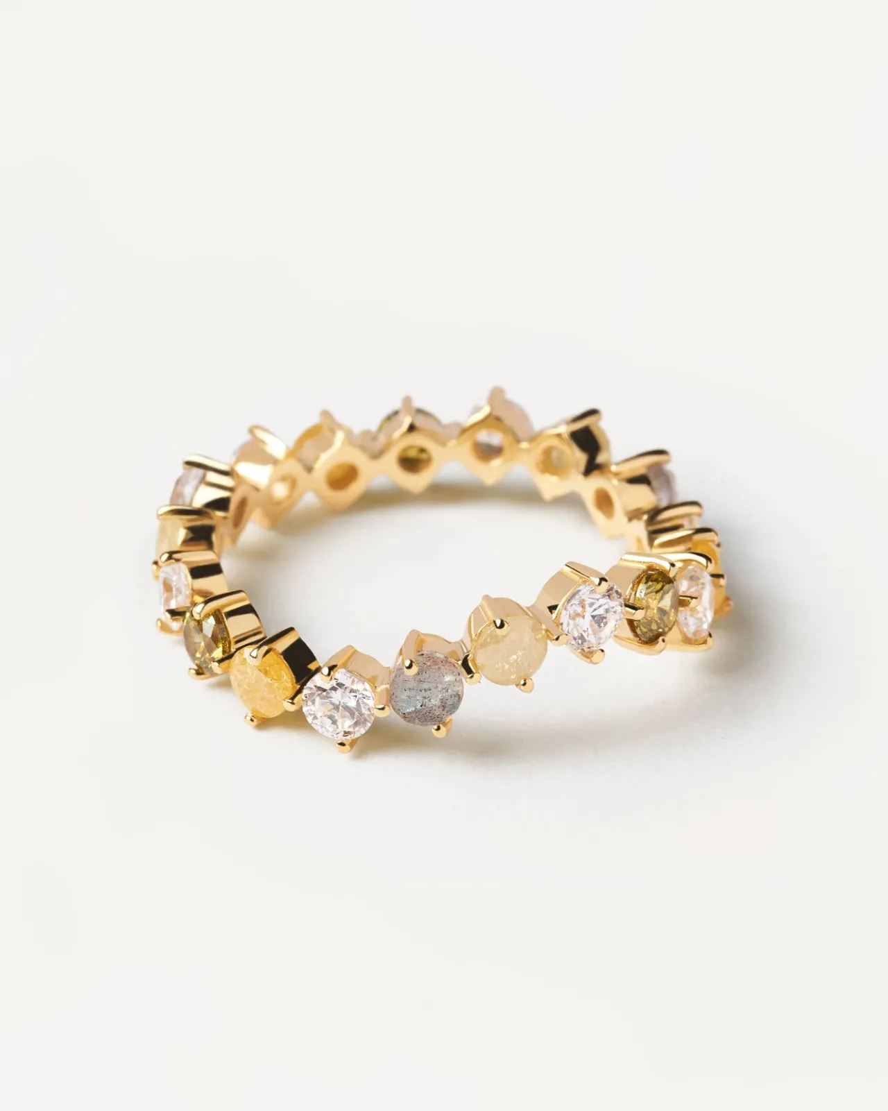 Anillos Eternidad|Anillos Con Piedras Semipreciosas-PDPAOLA Anillo April