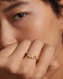 Anillos Eternidad|Anillos Con Piedras Semipreciosas-PDPAOLA Anillo April