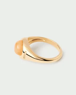 Anillos Con Piedras Semipreciosas|Anillos Solitarios-PDPAOLA Anillo Aventurina Amarilla Moon