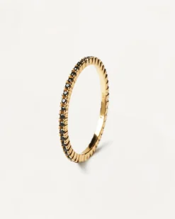 Anillos Eternidad|Anillos De Oro-PDPAOLA Anillo Black Essential