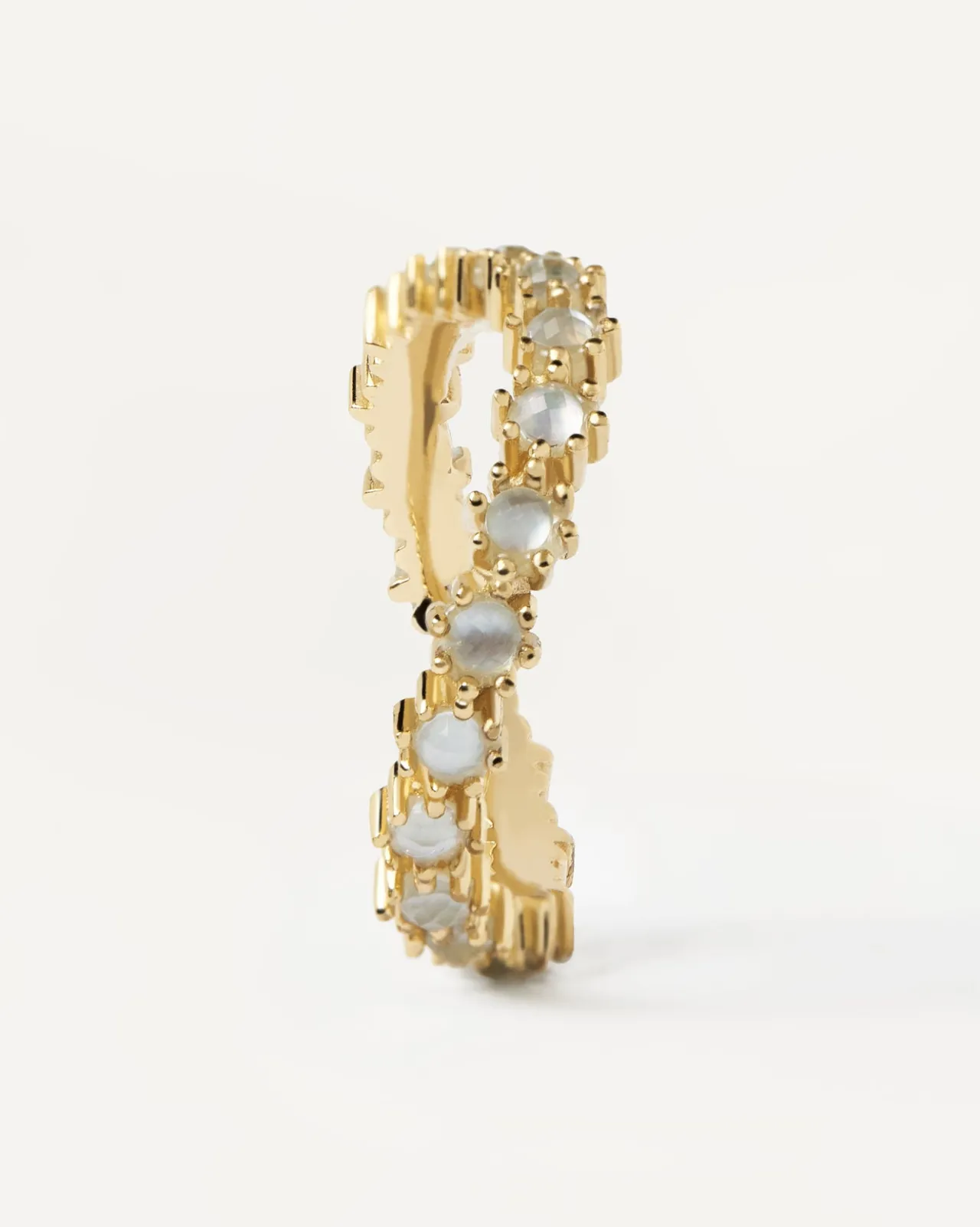 Anillos Con Piedras Semipreciosas|Anillos De Oro-PDPAOLA Anillo Blue Tide