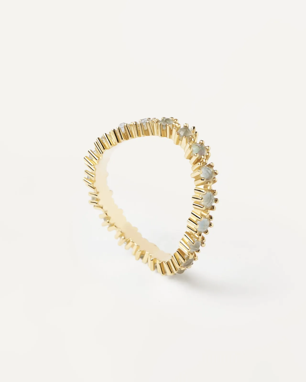 Anillos Con Piedras Semipreciosas|Anillos De Oro-PDPAOLA Anillo Blue Tide