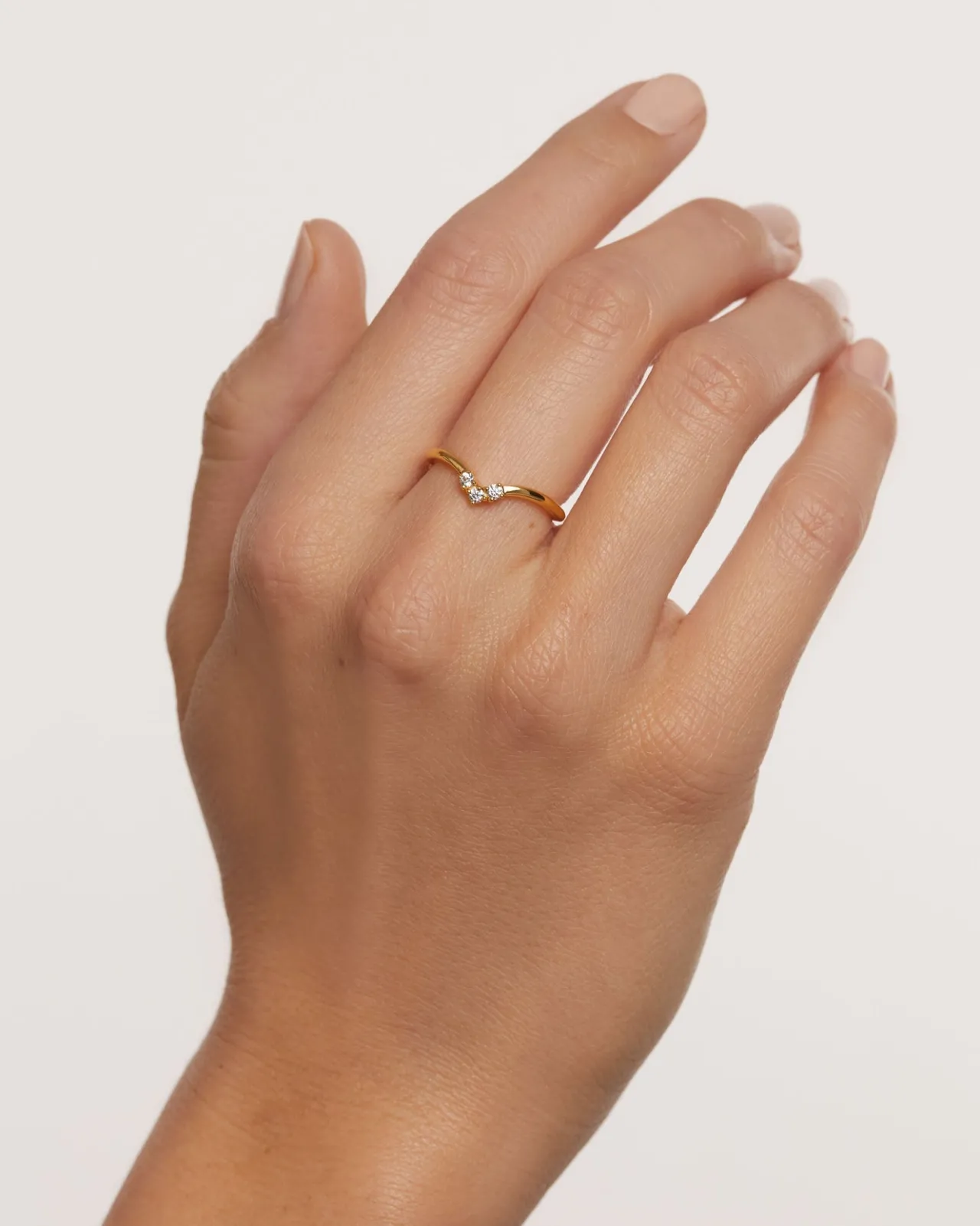Anillos Básicos|Anillos De Oro-PDPAOLA Anillo Corona Mini