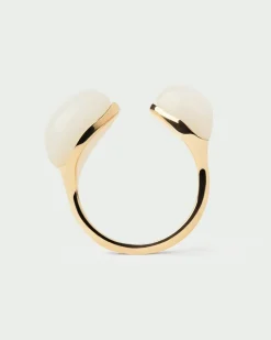 Anillos Grandes|Anillos Con Piedras Semipreciosas-PDPAOLA Anillo Cuarzo Gravity