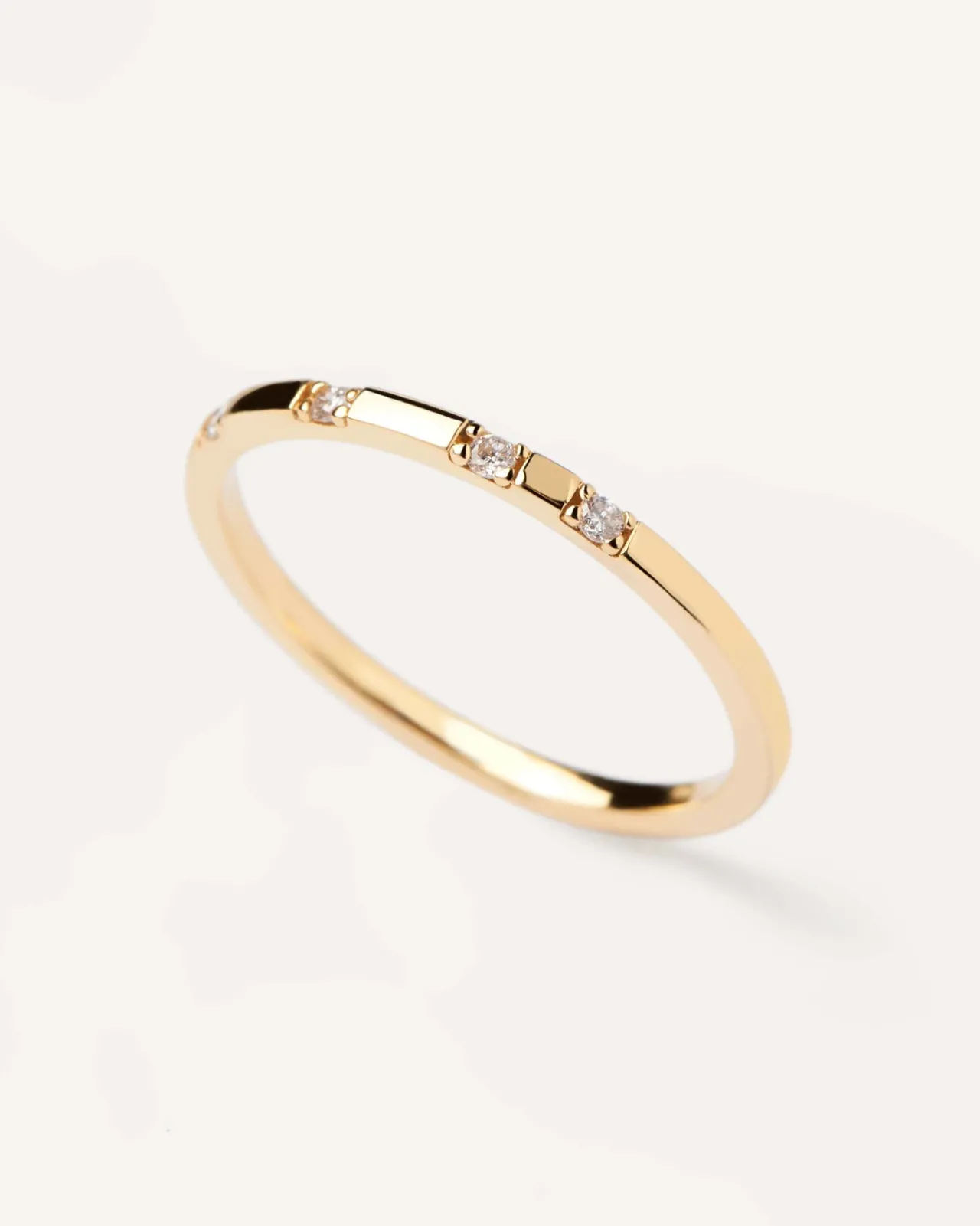 Joyas Con Diamantes|Rebajas Alta Joyería-PDPAOLA Anillo de Diamantes y oro Frosty