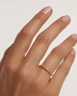 Joyas Con Diamantes|Rebajas Alta Joyería-PDPAOLA Anillo de Diamantes y oro Frosty