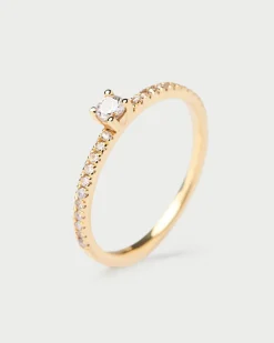 Joyas Con Diamantes|Anillos Eternidad-PDPAOLA Anillo de Diamantes y oro Solstice