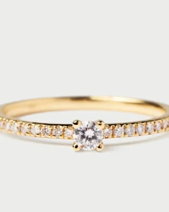 Joyas Con Diamantes|Anillos Eternidad-PDPAOLA Anillo de Diamantes y oro Solstice