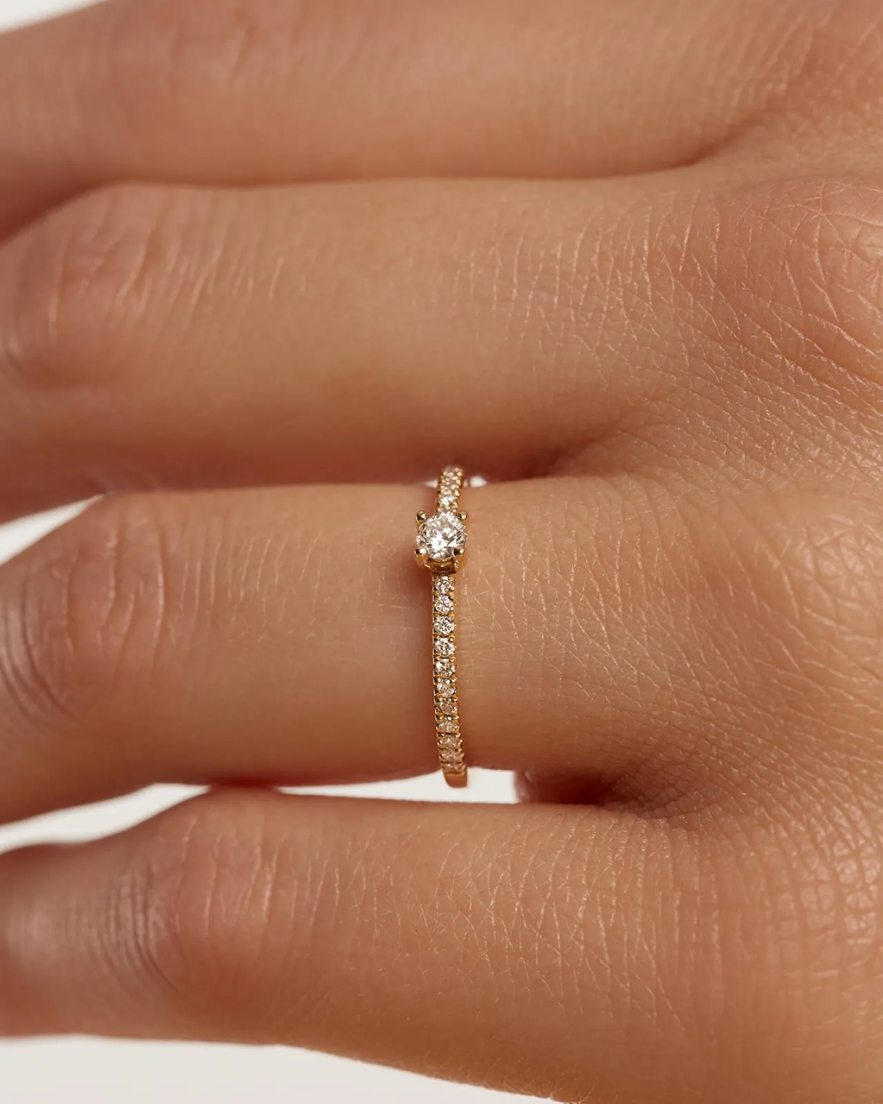 Joyas Con Diamantes|Anillos Eternidad-PDPAOLA Anillo de Diamantes y oro Solstice