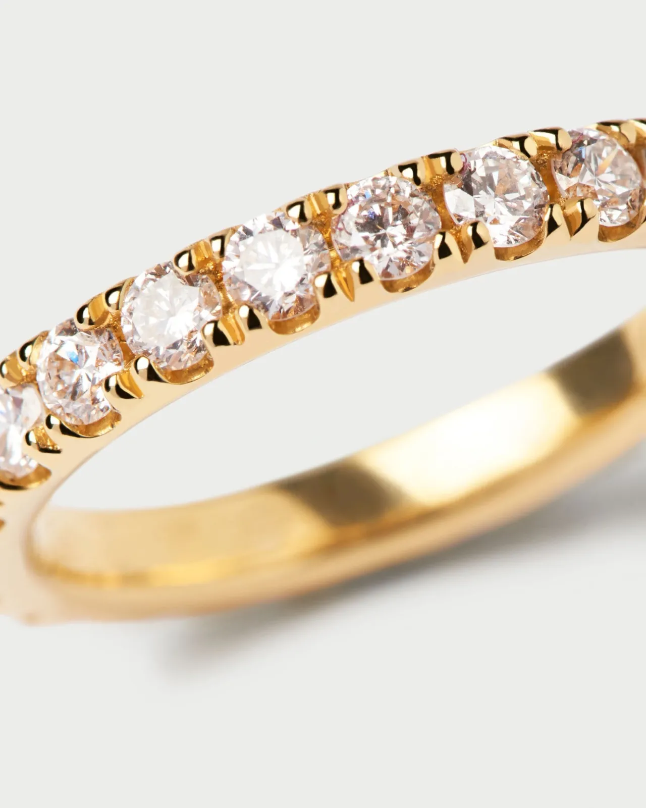 Joyas Con Diamantes|Joyas De Oro 18K-PDPAOLA Anillo de Diamantes y oro Eternity Supreme