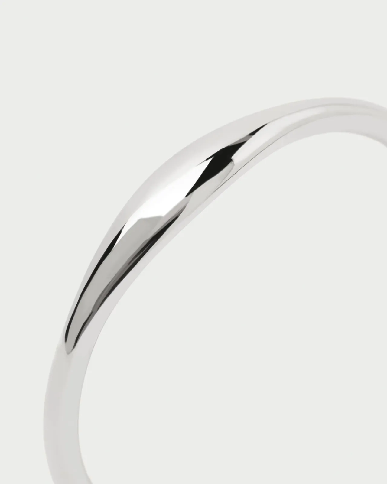 Joyas De Oro Blanco 18K|Rebajas Alta Joyería-PDPAOLA Anillo de Oro blanco Wave