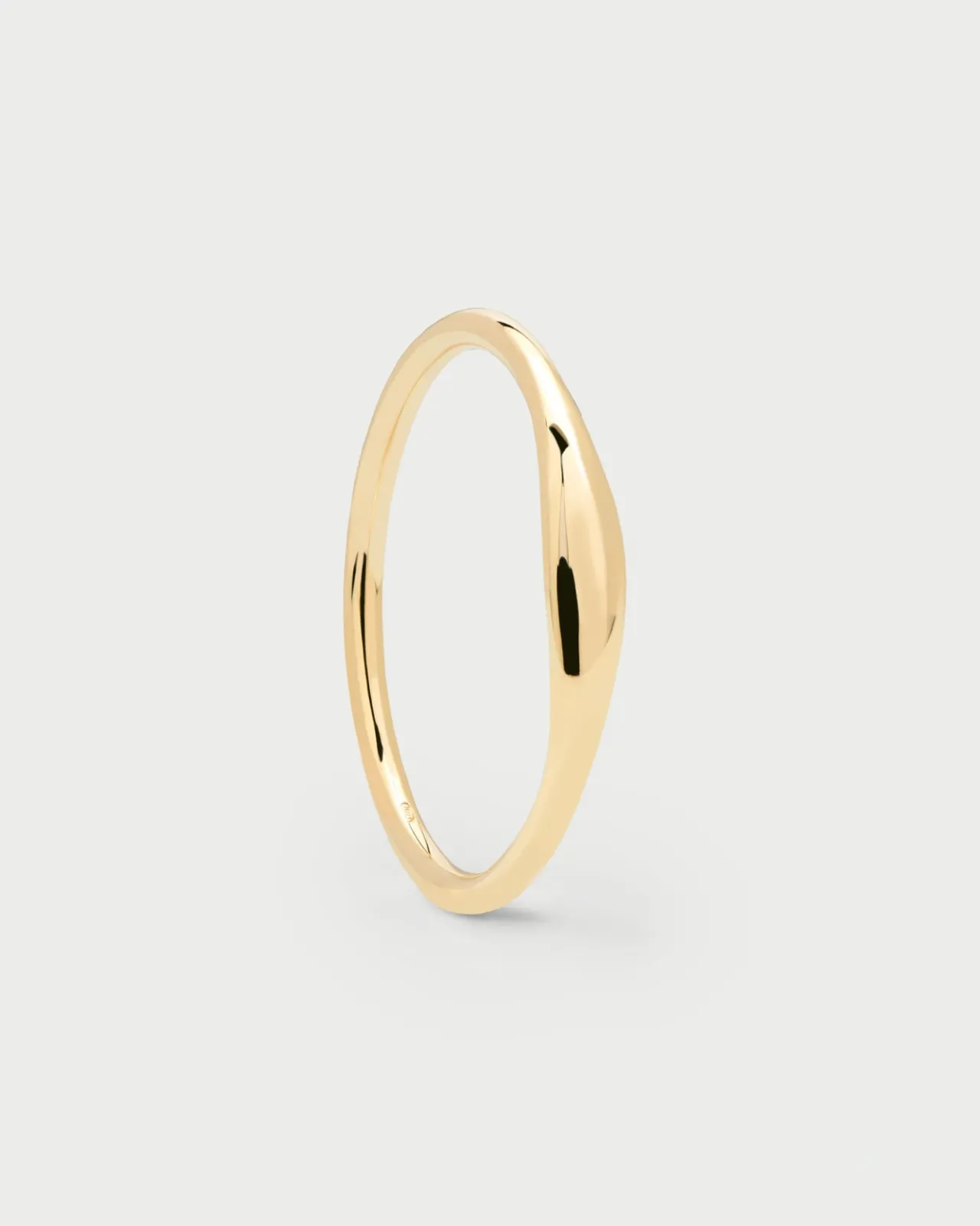 Joyas De Oro 18K|Rebajas Alta Joyería-PDPAOLA Anillo de oro Wave