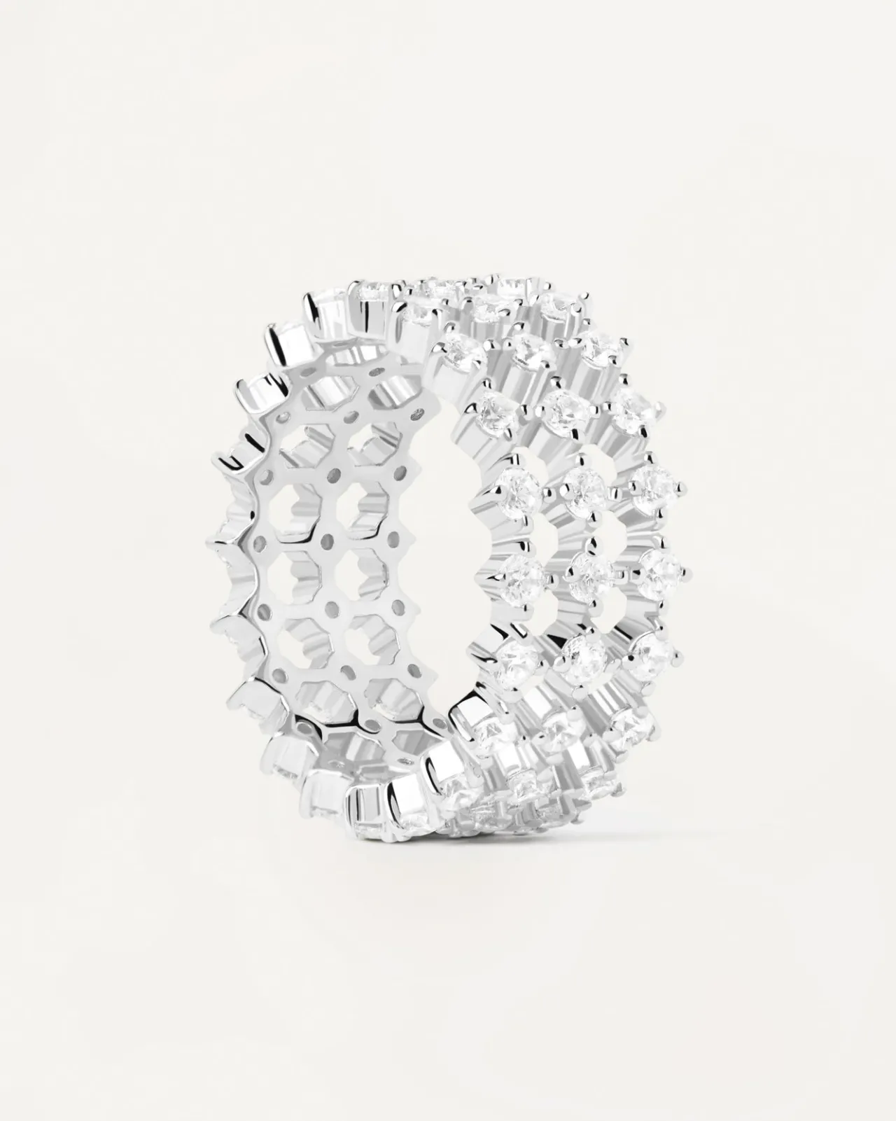 Anillos Grandes|Anillos Eternidad-PDPAOLA Anillo de Plata Dumbo