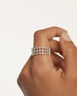 Anillos Grandes|Anillos Eternidad-PDPAOLA Anillo de Plata Dumbo