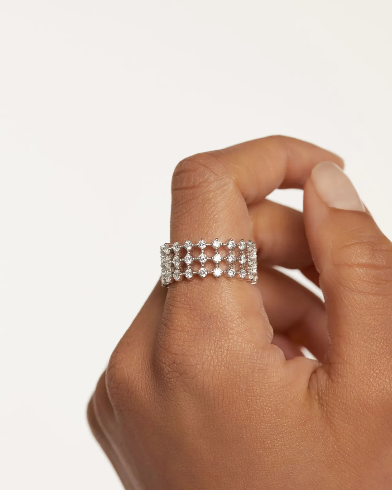 Anillos Grandes|Anillos Eternidad-PDPAOLA Anillo de Plata Dumbo
