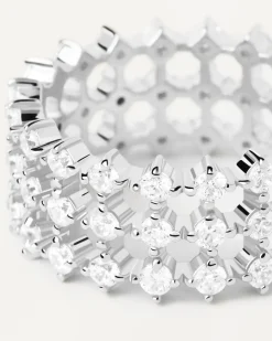 Anillos Grandes|Anillos Eternidad-PDPAOLA Anillo de Plata Dumbo