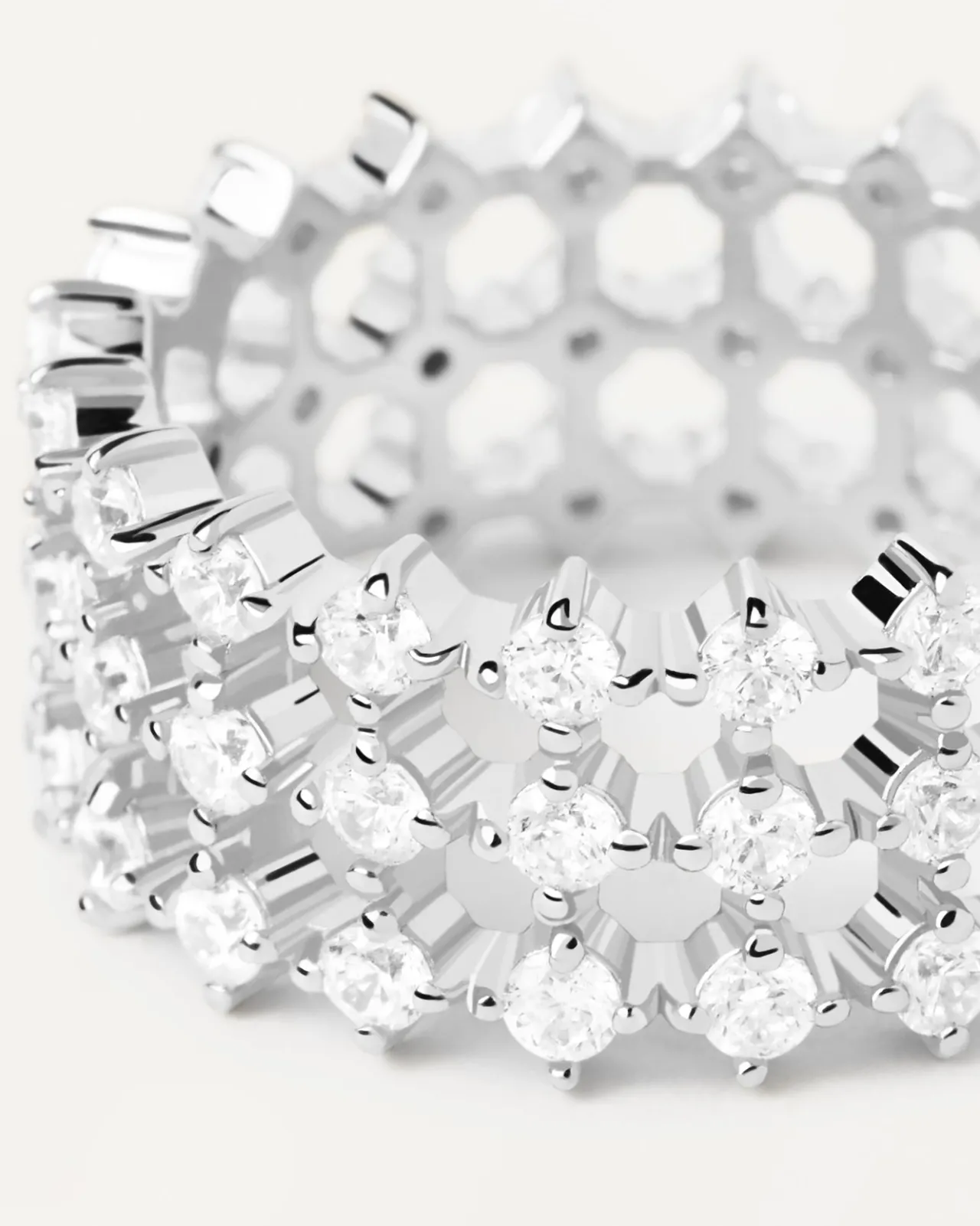 Anillos Grandes|Anillos Eternidad-PDPAOLA Anillo de Plata Dumbo