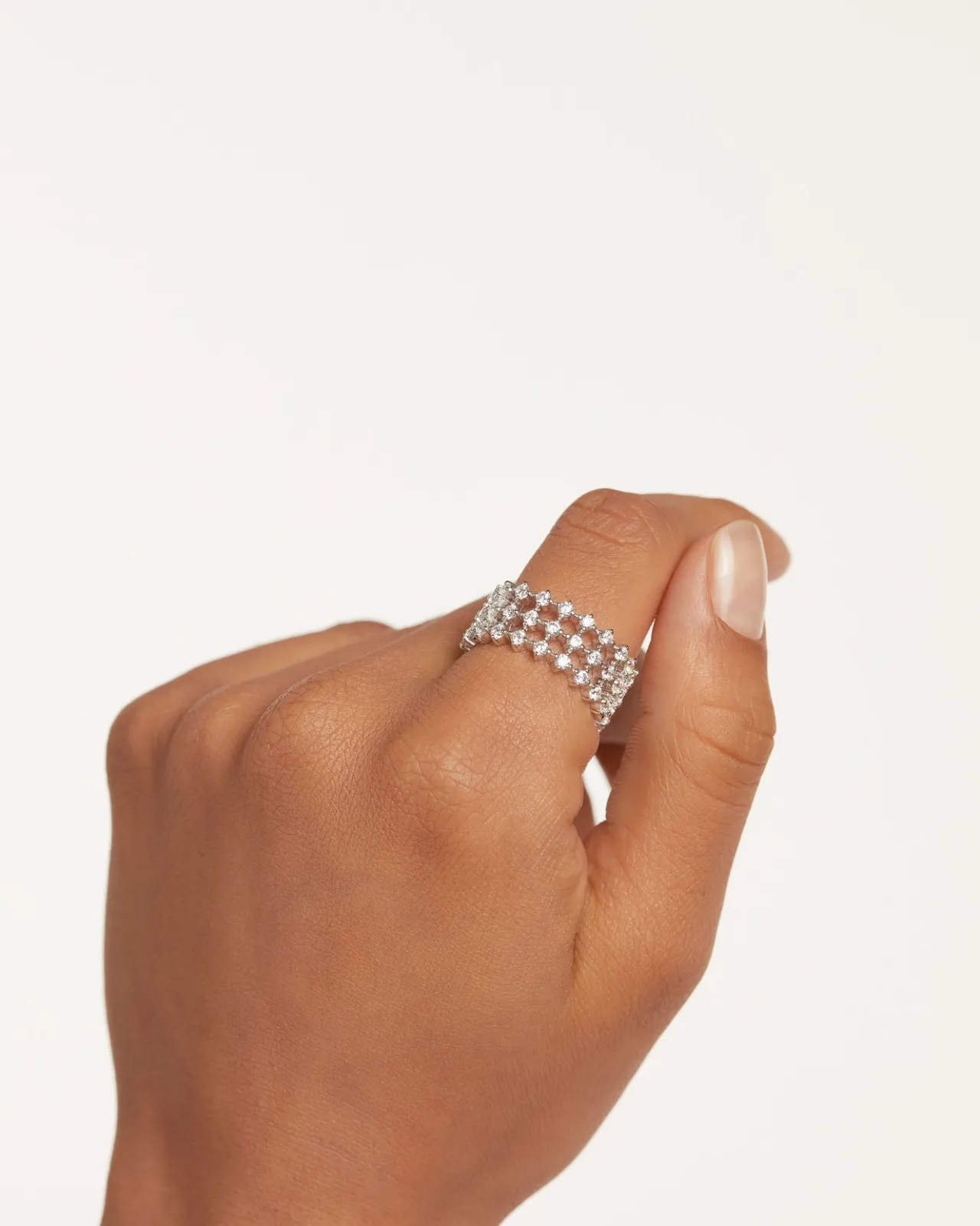 Anillos Grandes|Anillos Eternidad-PDPAOLA Anillo de Plata Dumbo