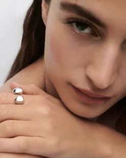 Anillos Grandes|Anillos De Plata-PDPAOLA Anillo de plata Gravity