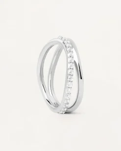 Anillos Básicos|Anillos De Plata-PDPAOLA Anillo de Plata Twister