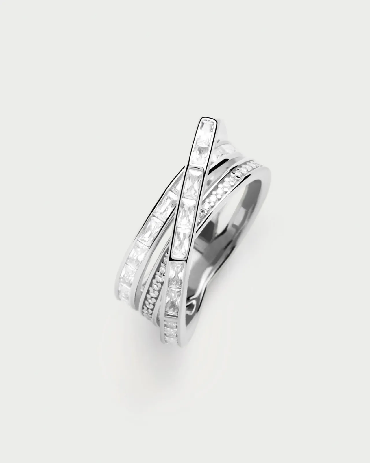 Anillos Grandes|Anillos Básicos-PDPAOLA Anillo de Plata Verona