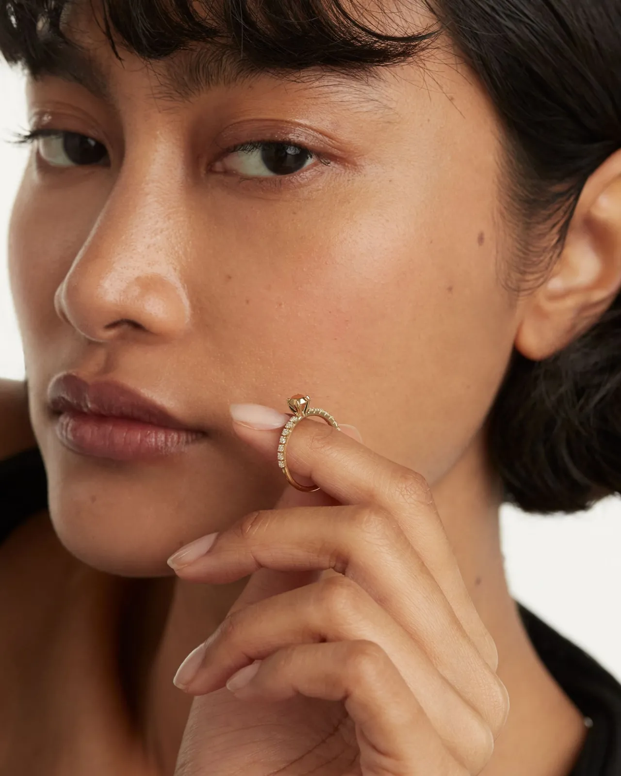 Anillos Básicos|Anillos De Oro-PDPAOLA Anillo Extra Golden Gem