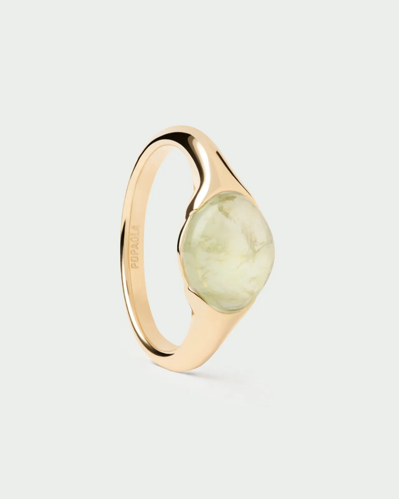 Anillos Básicos|Anillos Con Piedras Semipreciosas-PDPAOLA Anillo frenita Bay