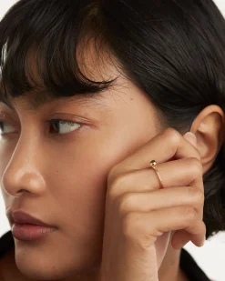 Anillos Básicos|Anillos Solitarios-PDPAOLA Anillo Golden Gem