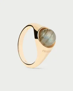Anillos Con Piedras Semipreciosas|Anillos Solitarios-PDPAOLA Anillo Labradorita Moon
