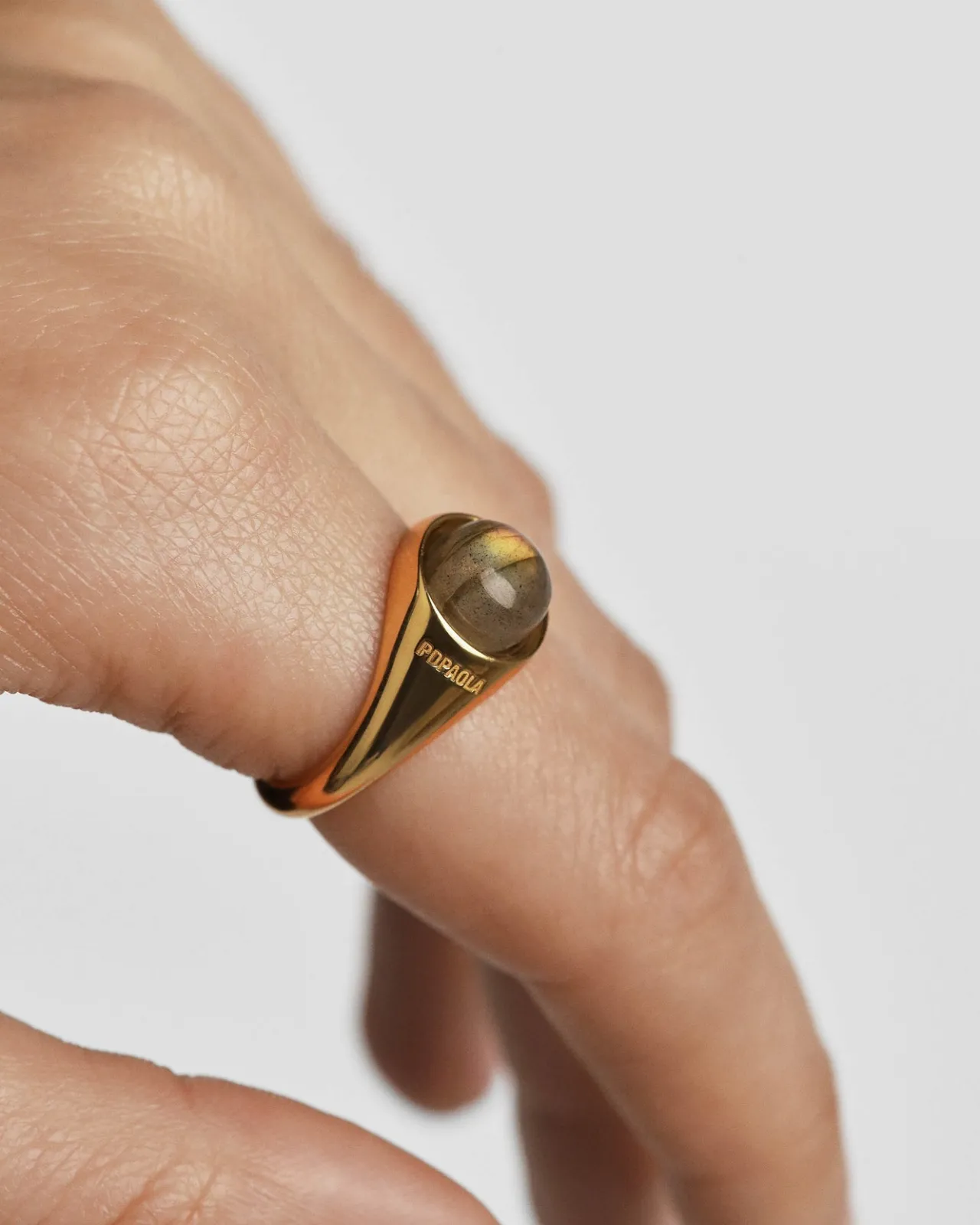 Anillos Con Piedras Semipreciosas|Anillos Solitarios-PDPAOLA Anillo Labradorita Moon