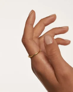 Anillos Básicos|Anillos De Oro-PDPAOLA Anillo Lea