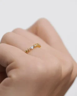 Anillos Básicos|Anillos Con Piedras Semipreciosas-PDPAOLA Anillo Lotus