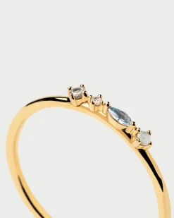 Anillos Básicos|Anillos Con Piedras Semipreciosas-PDPAOLA Anillo Midnight Blue