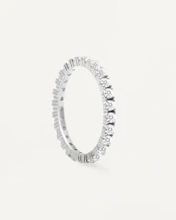 Anillos Eternidad|Anillos De Plata-PDPAOLA Anillo Naomi Silver