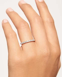 Anillos Eternidad|Anillos De Plata-PDPAOLA Anillo Naomi Silver