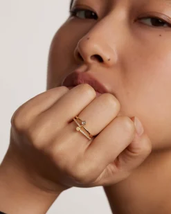Anillos Con Piedras Semipreciosas|Anillos De Oro-PDPAOLA Anillo Patio
