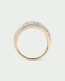 Anillos Grandes|Anillos De Oro-PDPAOLA Anillo Pavé Sense