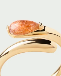 Anillos Básicos|Anillos Con Piedras Semipreciosas-PDPAOLA Anillo piedra solar Kalia
