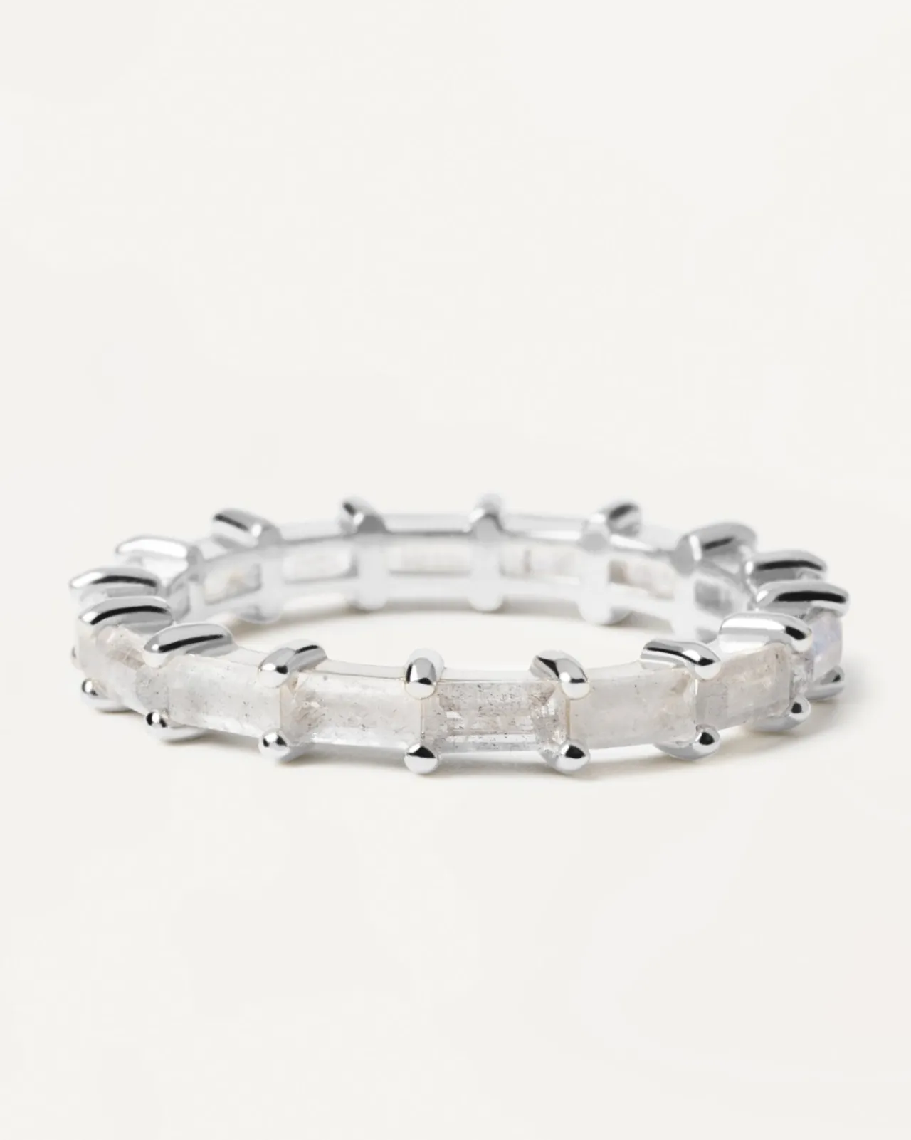 Anillos Eternidad|Anillos Con Piedras Semipreciosas-PDPAOLA Anillo Pistil Silver