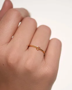 Anillos Básicos|Anillos Con Piedras Semipreciosas-PDPAOLA Anillo Rosé Blush