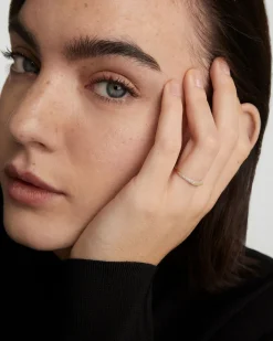 Anillos De Alta Joyería|Anillos De Alta Joyería-PDPAOLA Anillo Sello de Diamantes y Oro Tess