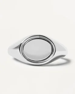 Anillos Sello|Anillos De Plata-PDPAOLA Anillo Sello de Plata