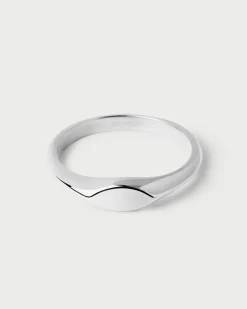 Anillos Sello|Anillos Básicos-PDPAOLA Anillo Sello De Plata Duke