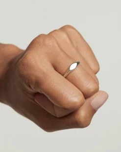 Anillos Sello|Anillos Básicos-PDPAOLA Anillo Sello De Plata Duke