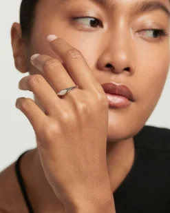 Anillos Sello|Anillos Básicos-PDPAOLA Anillo Sello De Plata Duke
