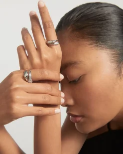 Anillos Sello|Anillos Básicos-PDPAOLA Anillo Sello De Plata Duke