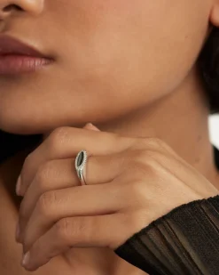 Anillos Sello|Anillos De Plata-PDPAOLA Anillo Sello de Plata Lace
