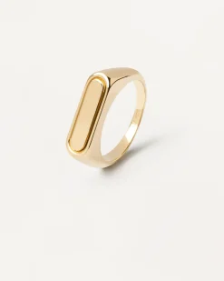 Anillos Sello|Anillos De Oro-PDPAOLA Anillo Sello Ribbon