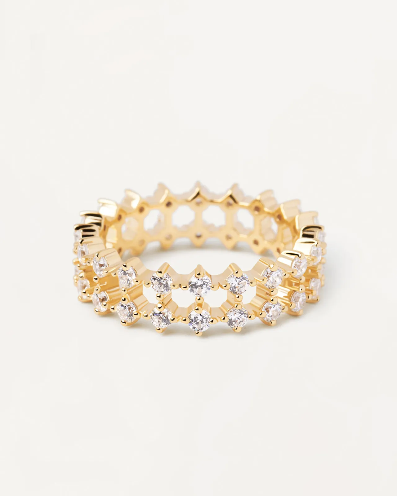 Anillos Eternidad|Anillos De Oro-PDPAOLA Anillo Slim Dumbo